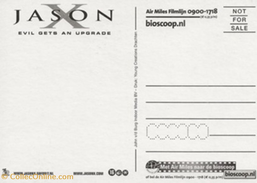 Jason X cartes postales autres jason x
