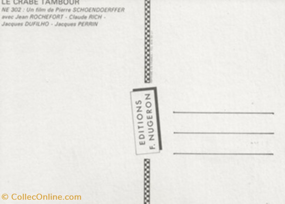 Le crabe tambour cartes postales autres le crabe tambour