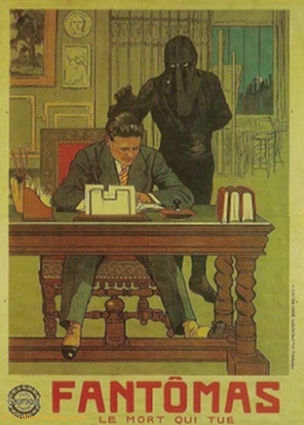 Fantômas, le mort qui tue cartes postales autres fantomas le mort qui tue