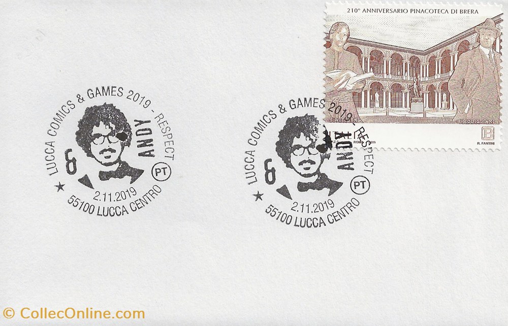 Lucca (Italie) 2019 Lucca comics & games timbres lucca italie 2019 lucca comics games