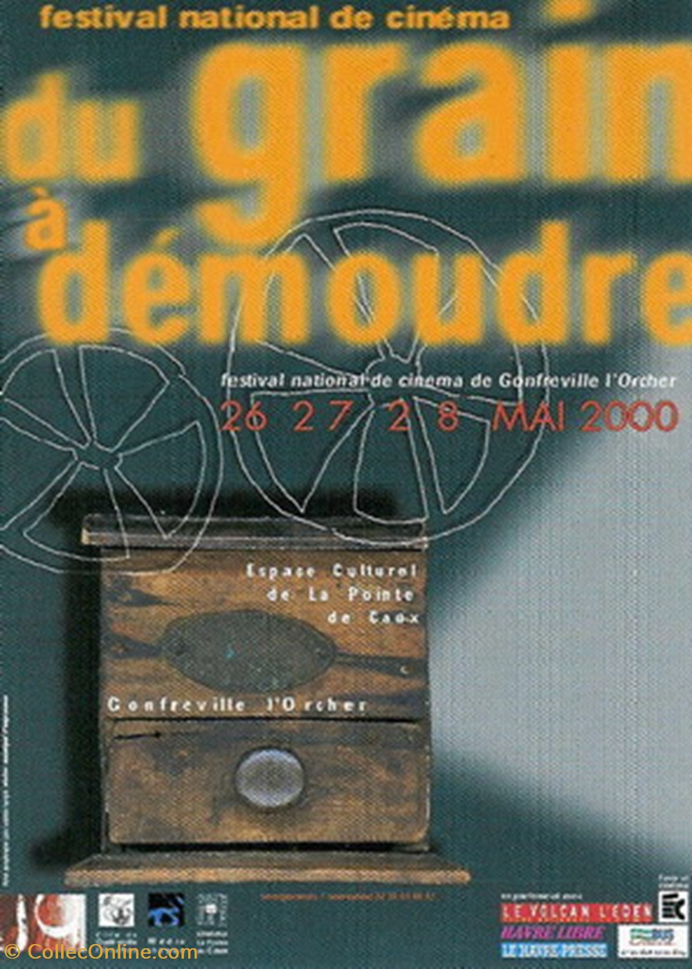 cartes postales autres gonfreville archer festival de cinema du grain a demoudre 2000