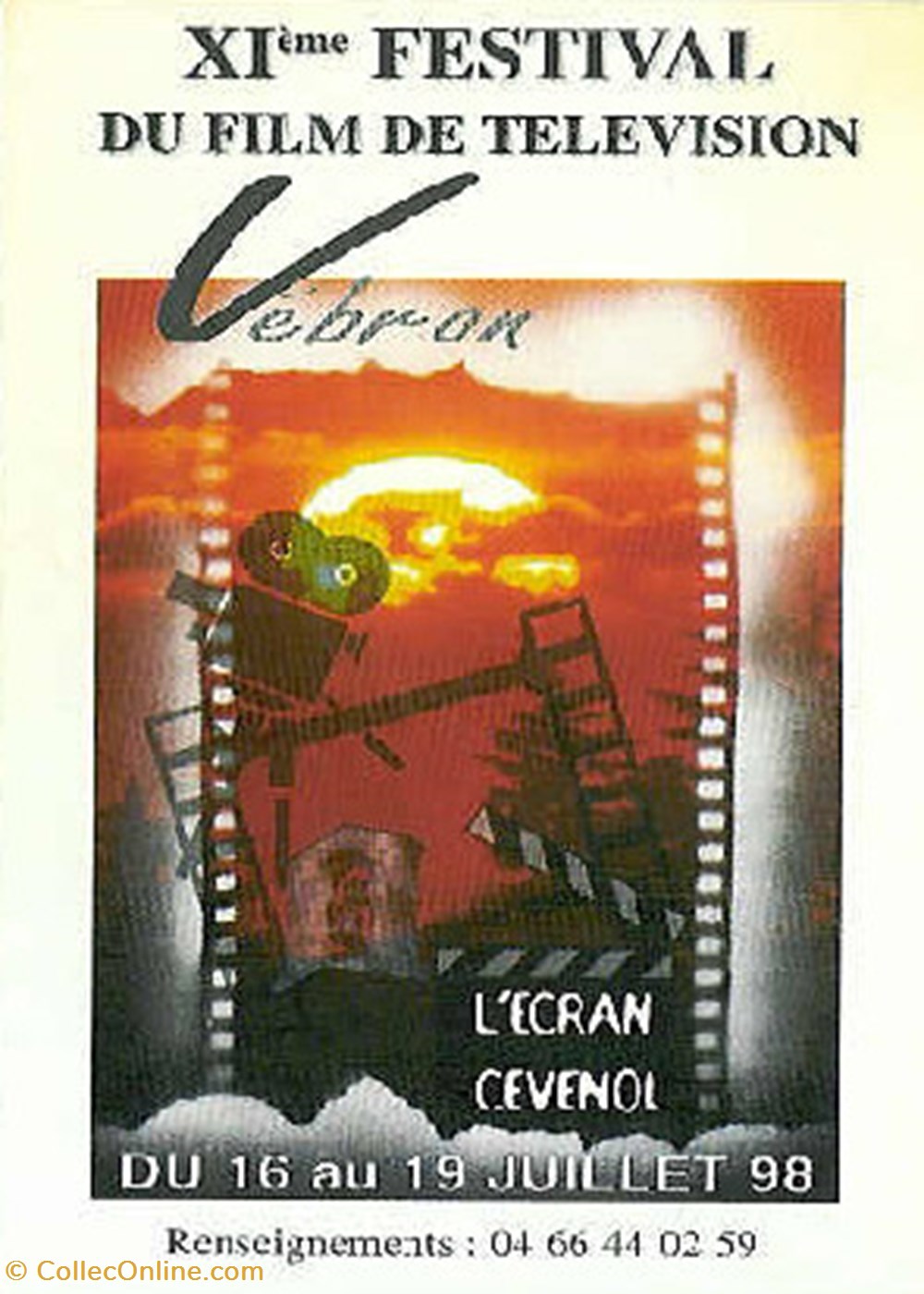 cartes postales autres vebron festival du film de television 1998