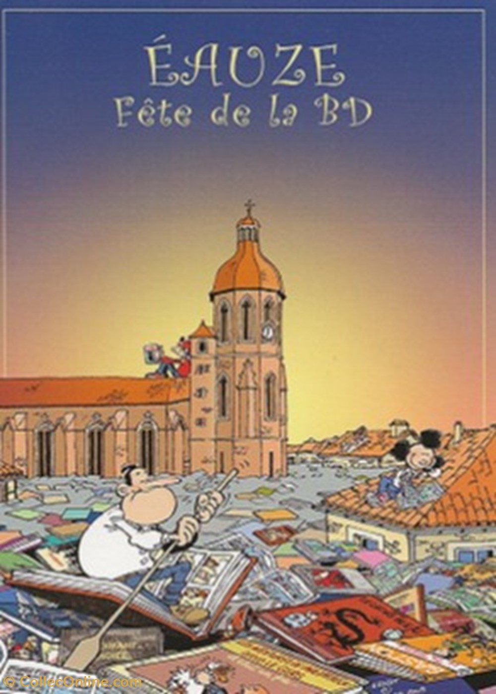 Eauze (32) 2005 cartes postales bande dessinee eauze 32 2005