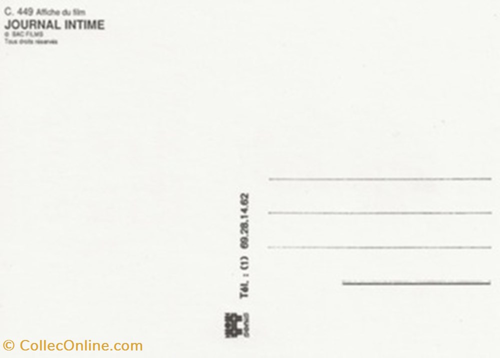 Journal intime cartes postales autres journal intime