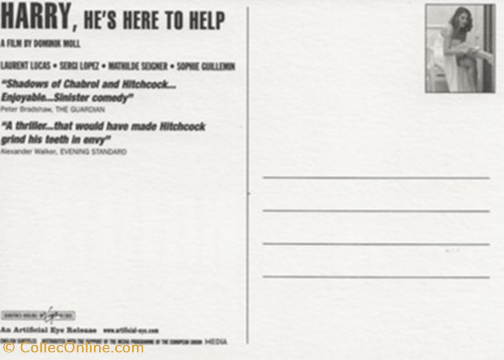 Harry, he's here to help cartes postales autres harry he s here to help