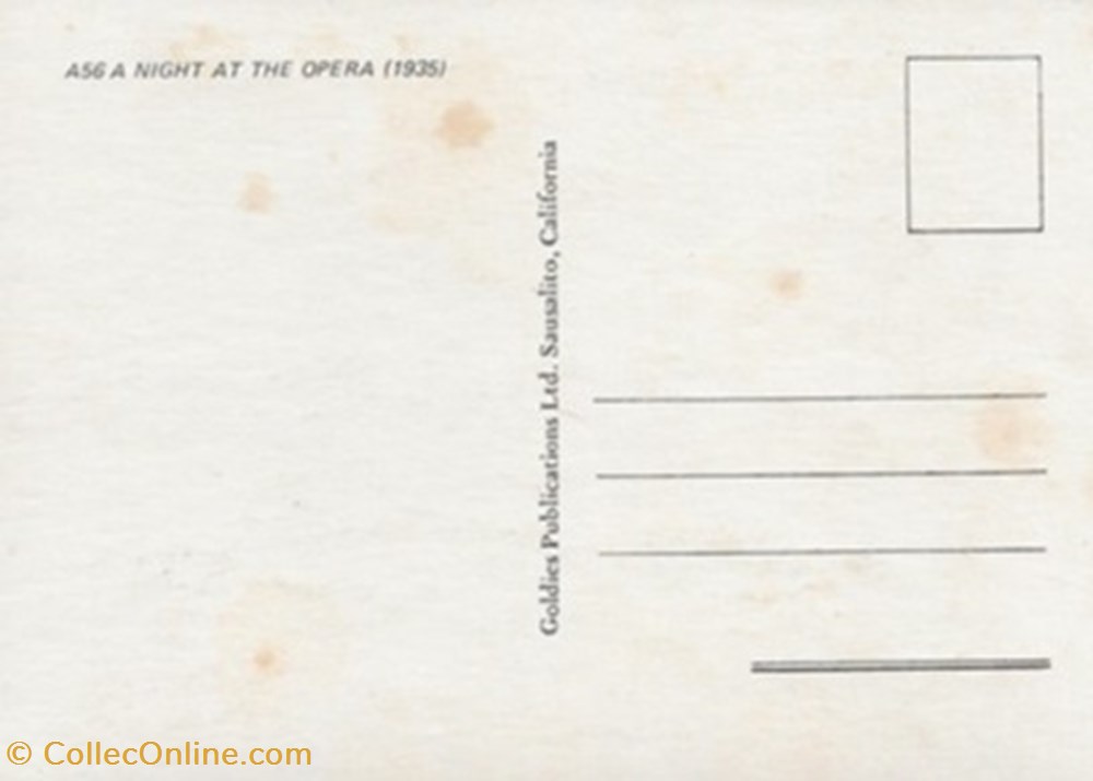 cartes postales autres a night at the opera