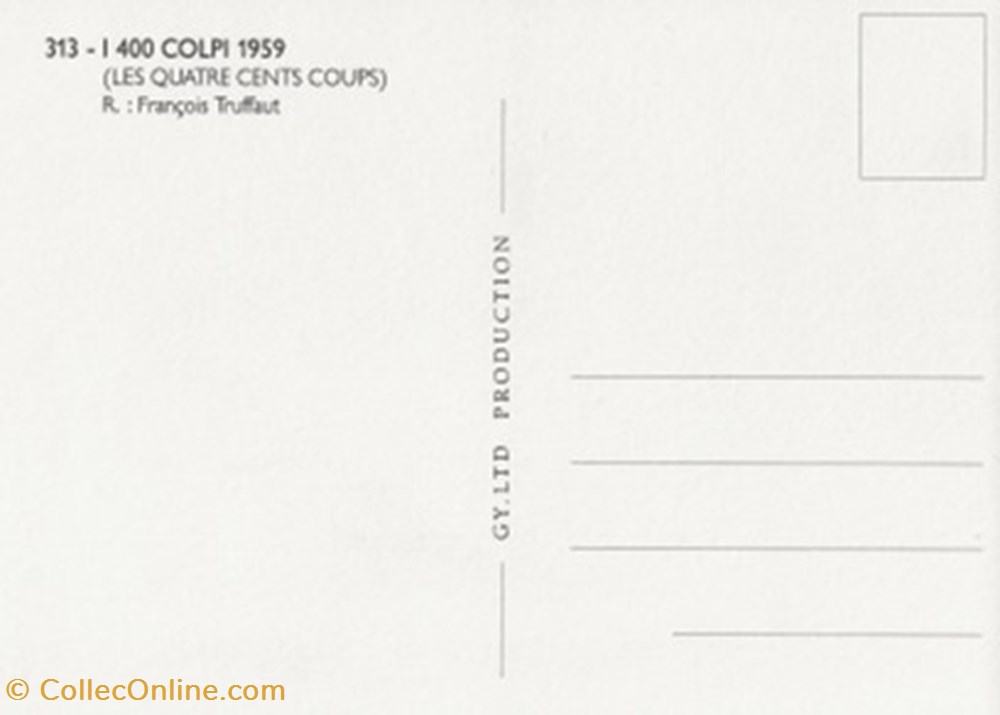 I 400 colpi cartes postales autres i 400 colpi