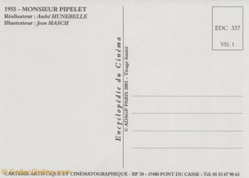 L'impossible monsieur Pipelet cartes postales autres l impossible monsieur pipelet