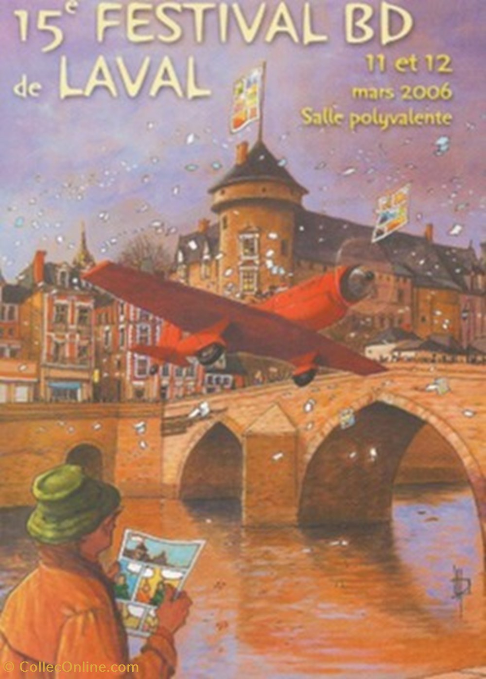 Laval (55) 2006 cartes postales bande dessinee laval 55 2006