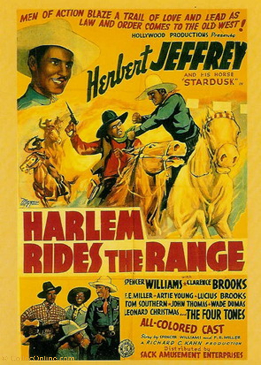 cartes postales autres harlem rides the range