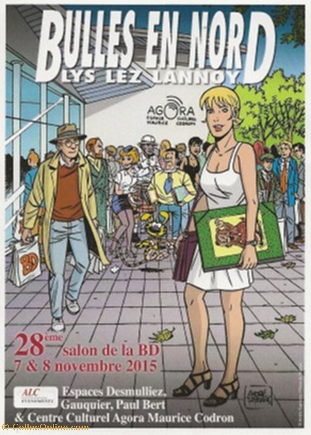 Lys-Lez-Lannoy (59) 2015 cartes postales bande dessinee lys lez lannoy 59 2015