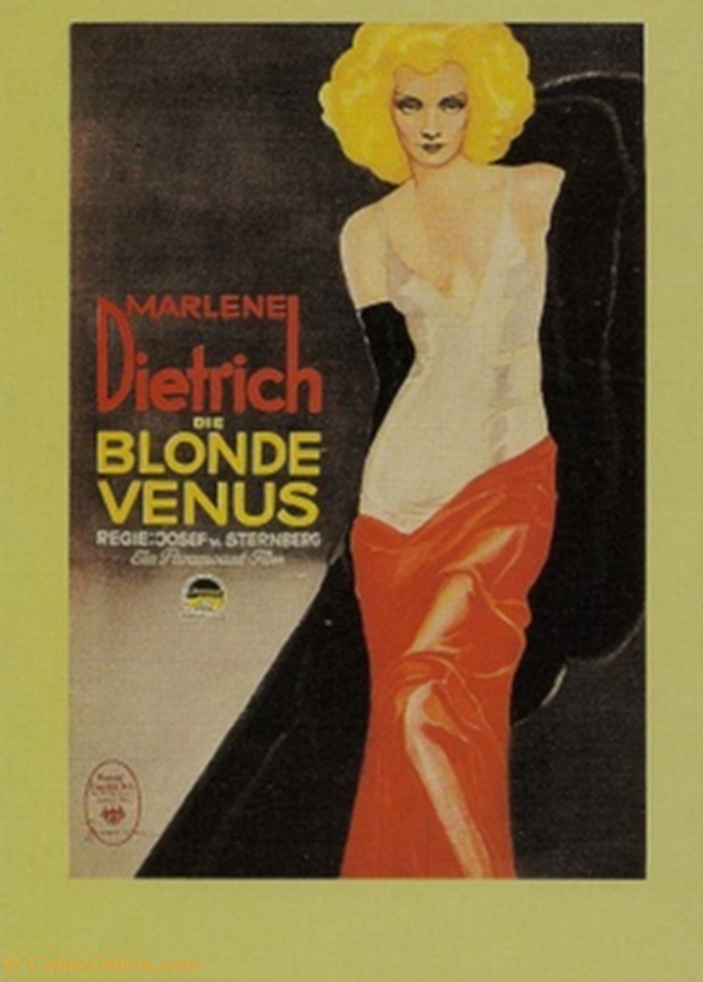 Blonde venus cartes postales autres blonde venus