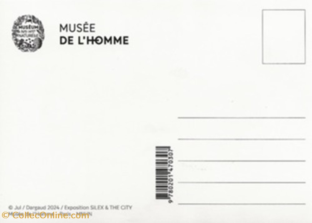 cartes postales bande dessinee silex the city 01