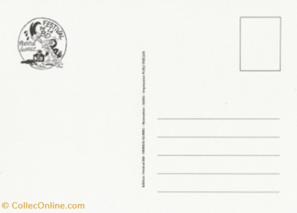 cartes postales bande dessinee perros guirrec 22 2012