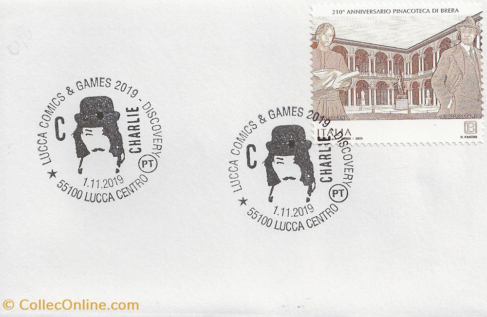 Lucca (Italie) 2019 Lucca comics & games timbres lucca italie 2019 lucca comics games