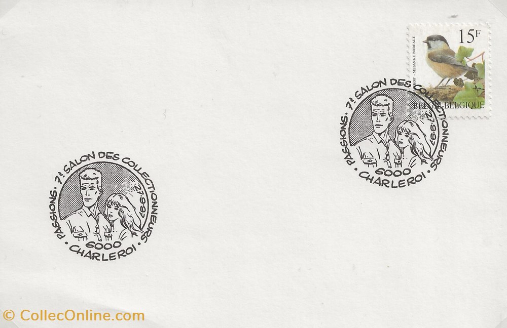 Charleroi (Belgique) 1997 7ème Salon des collectionneurs timbres charleroi belgique 1997 7eme salon des collectionneurs