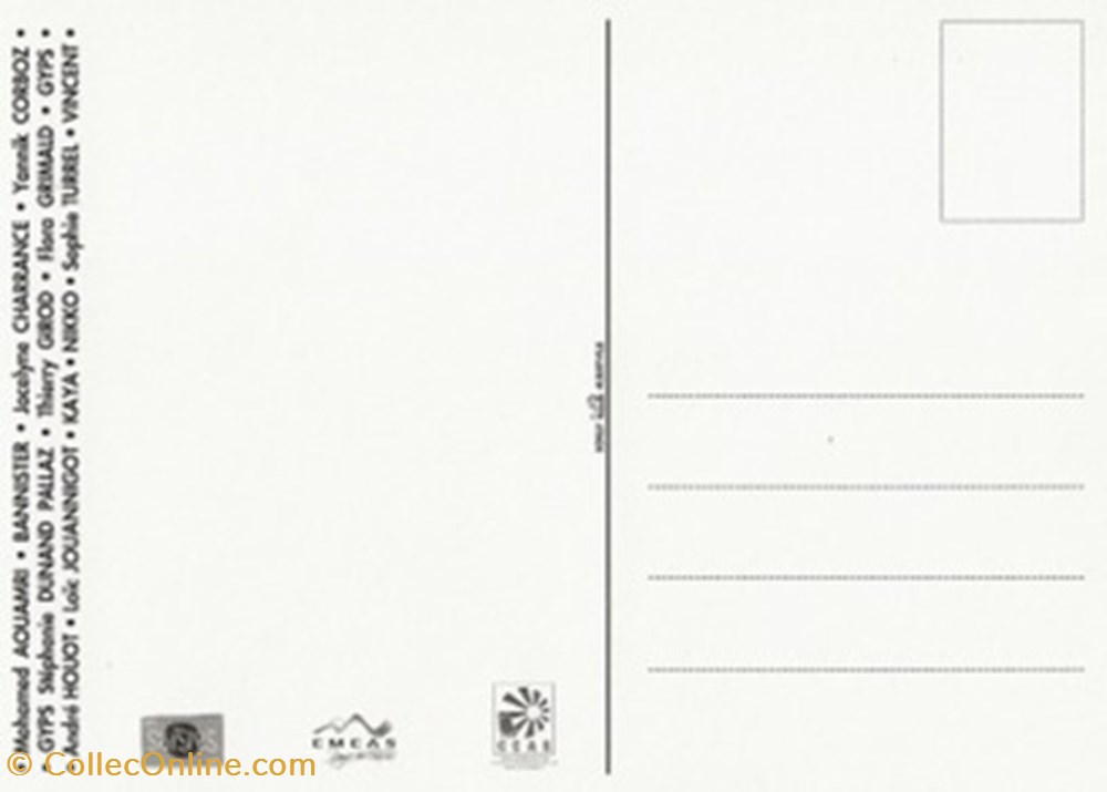 Les Saisies (73) 2010 cartes postales bande dessinee les saisies 73 2010