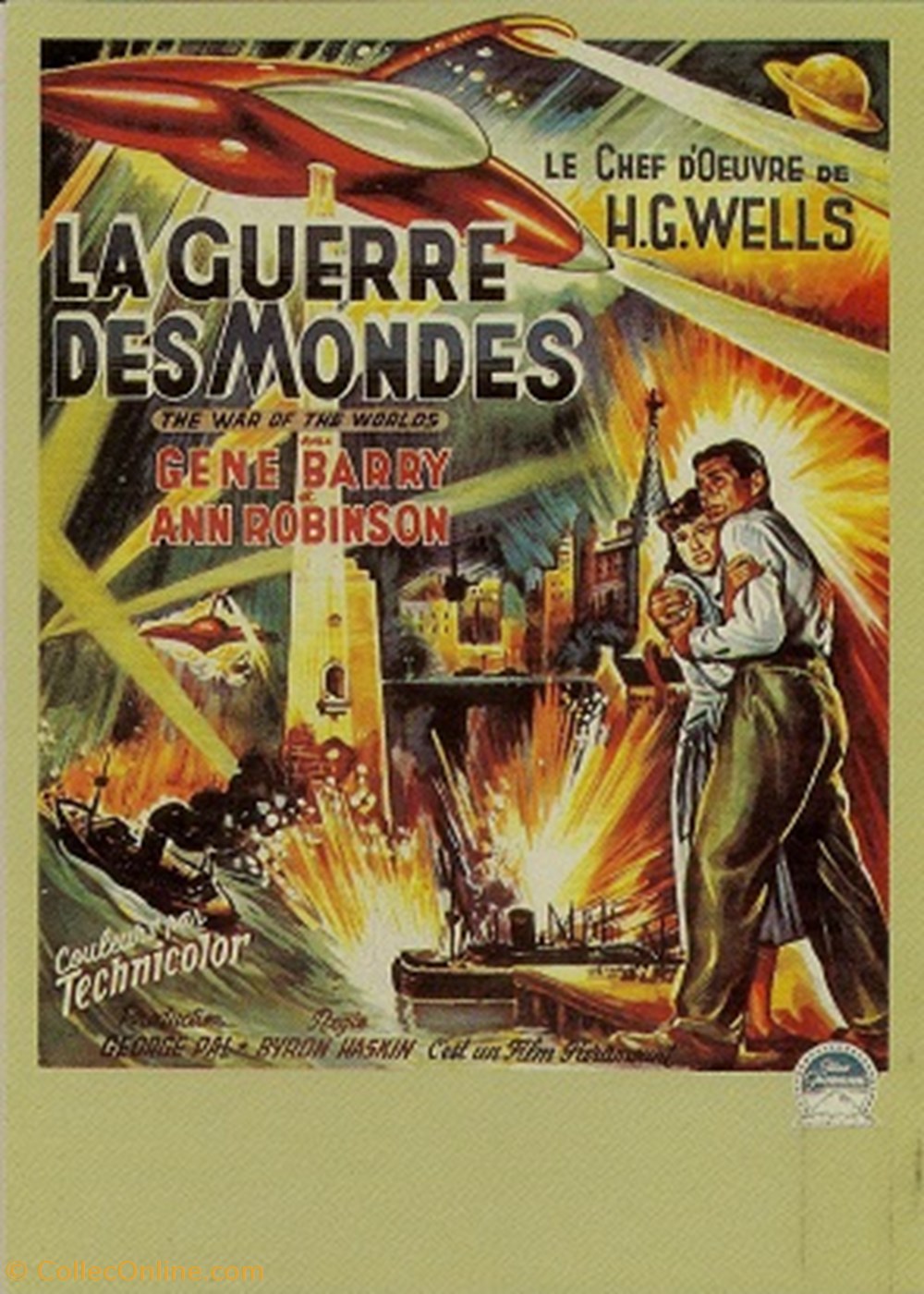 La guerre des mondes cartes postales autres la guerre des mondes