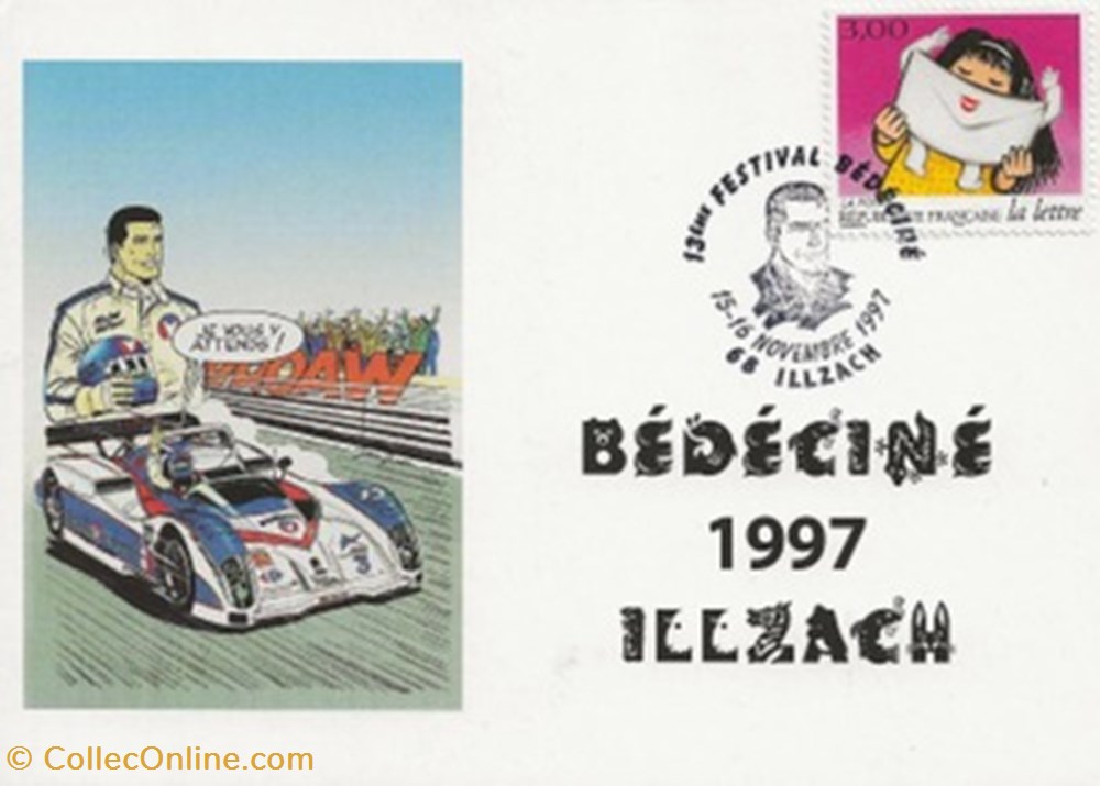 Illzach bédéciné 1997 cartes postales autres illzach bedecine 1997