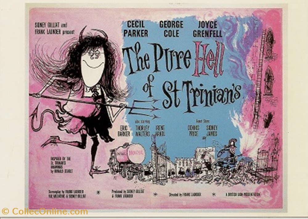 cartes postales autres the pure hell of st trinian s