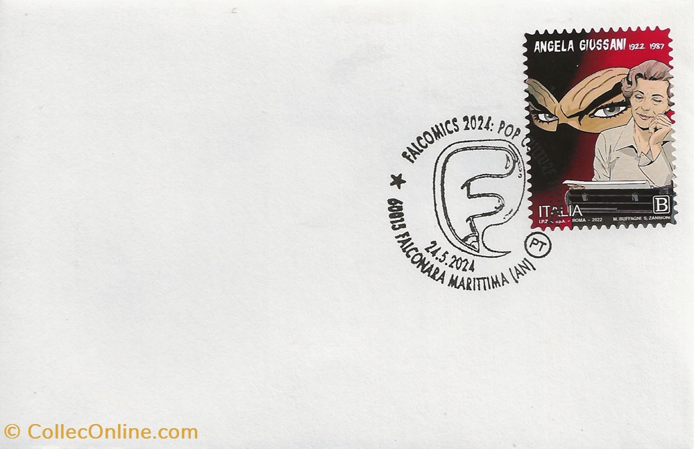 timbres falconara italie 2024 falcomics 2024 pop culture festival