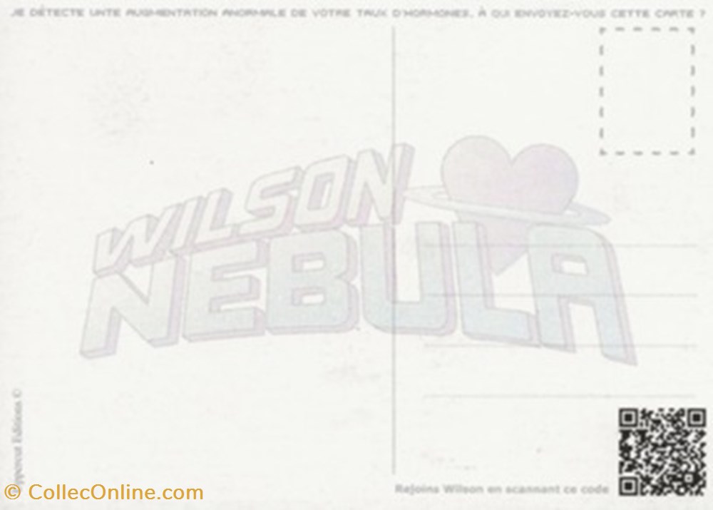 Wilson Nebula cartes postales bande dessinee wilson nebula