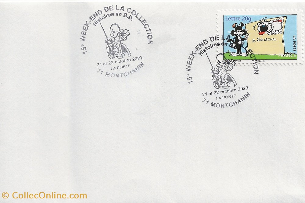 Montchanin (71) 2023 15ème week-end de la collection - Histoires en BD timbres montchanin 71 2023 15eme week end de la collection histoires en bd