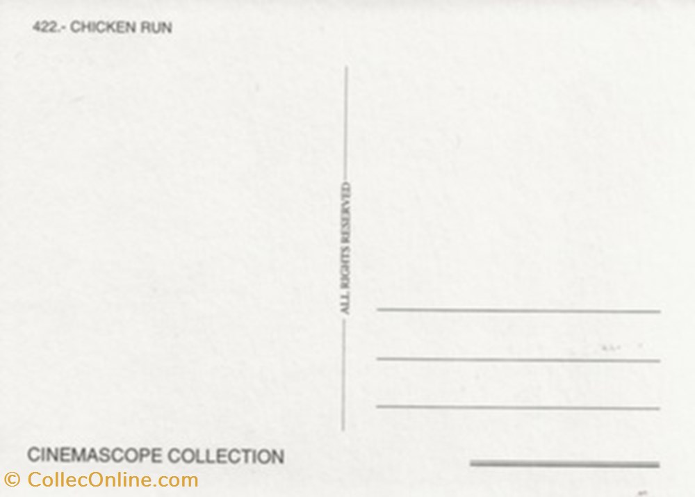 Chicken run cartes postales autres chicken run