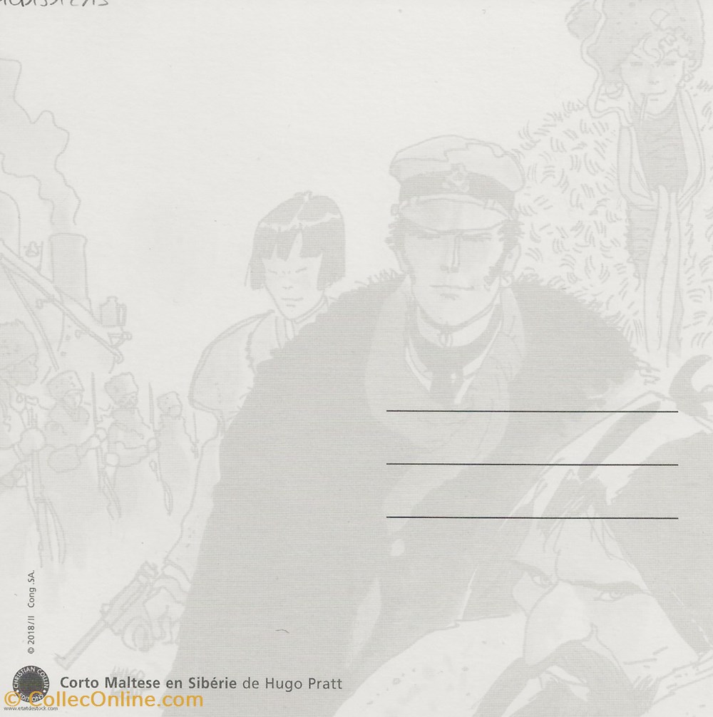 Corto Maltese cartes postales bande dessinee corto maltese