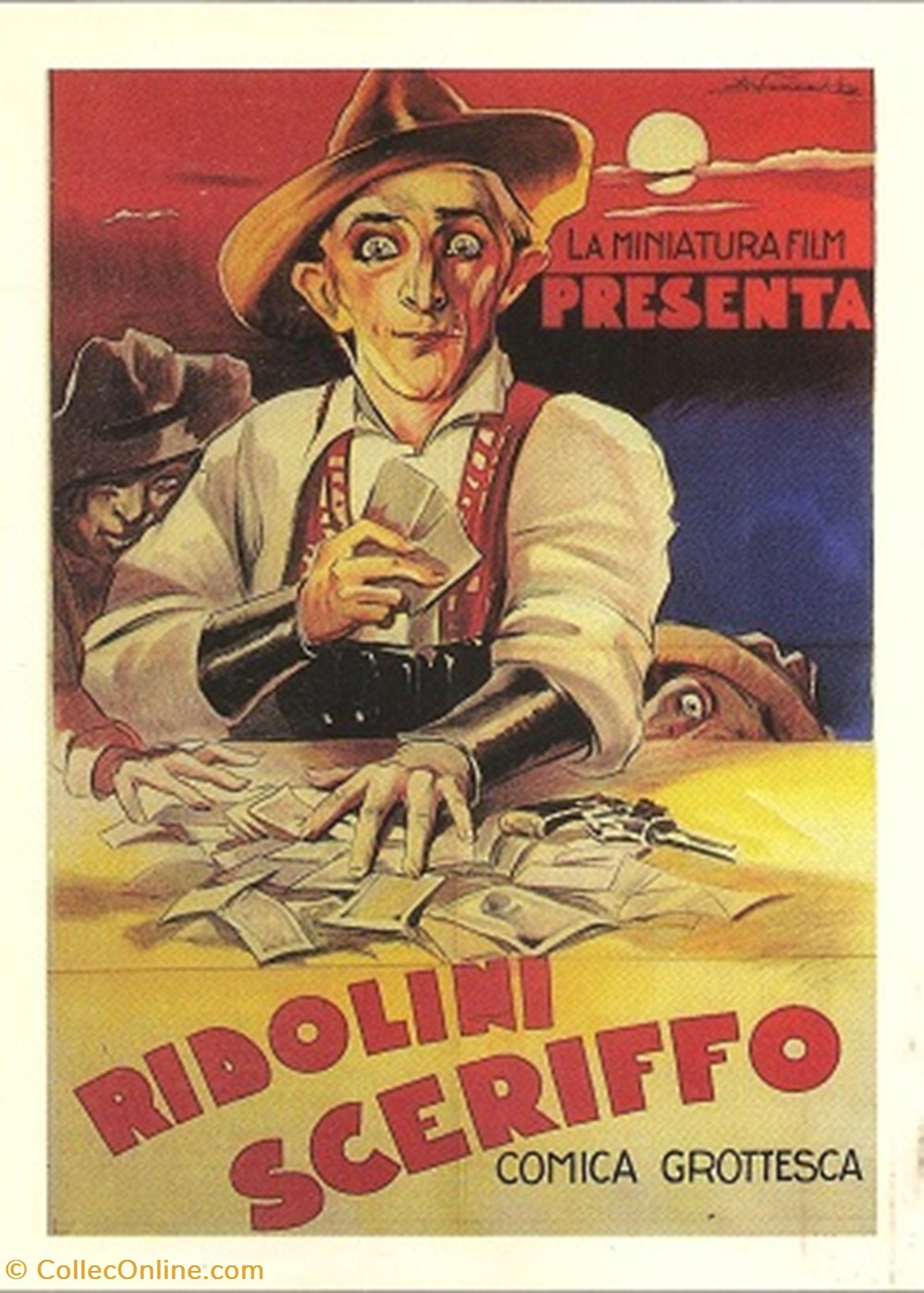 Ridolini sceriffo cartes postales autres ridolini sceriffo