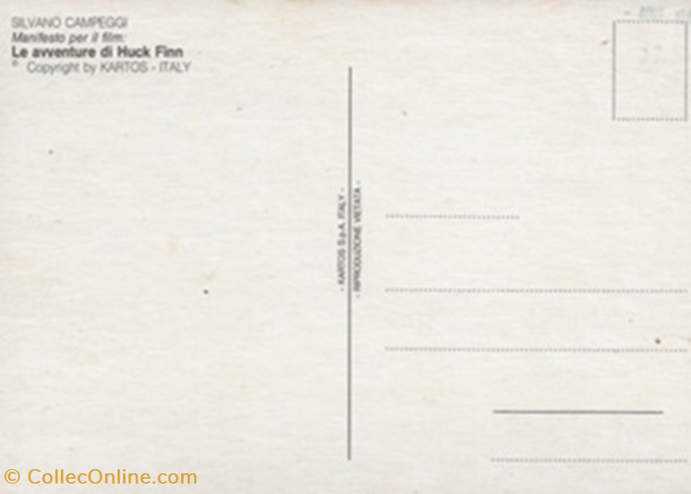 cartes postales autres le avventure di huck finn