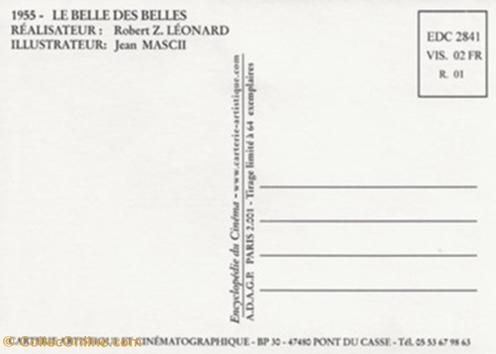 La belle des belles cartes postales autres la belle des belles