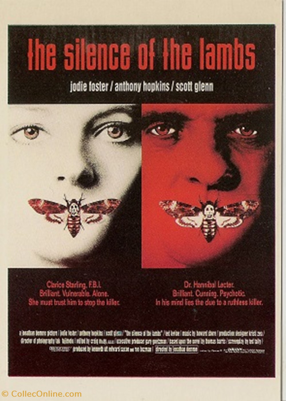 The silence of the lambs cartes postales autres the silence of the lambs
