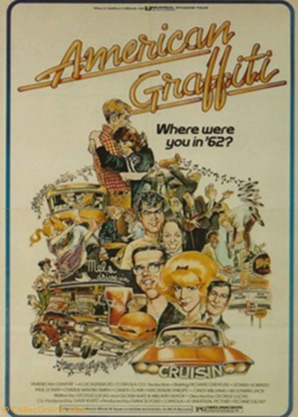American graffiti cartes postales autres american graffiti