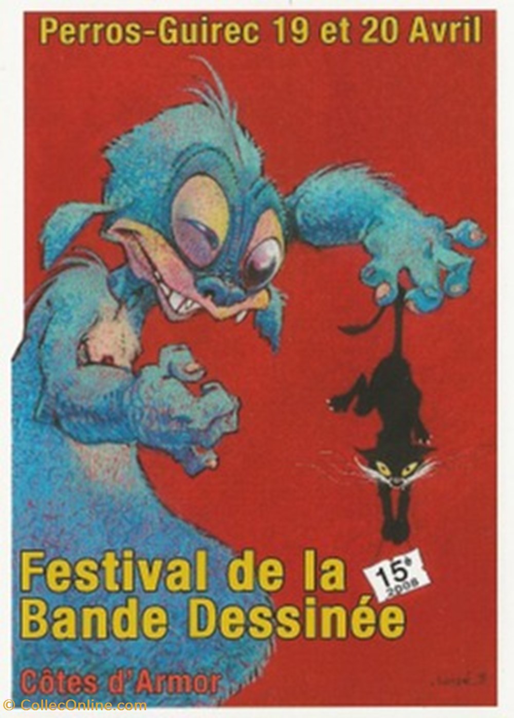Perros-Guirrec (22) 2008 cartes postales bande dessinee perros guirrec 22 2008