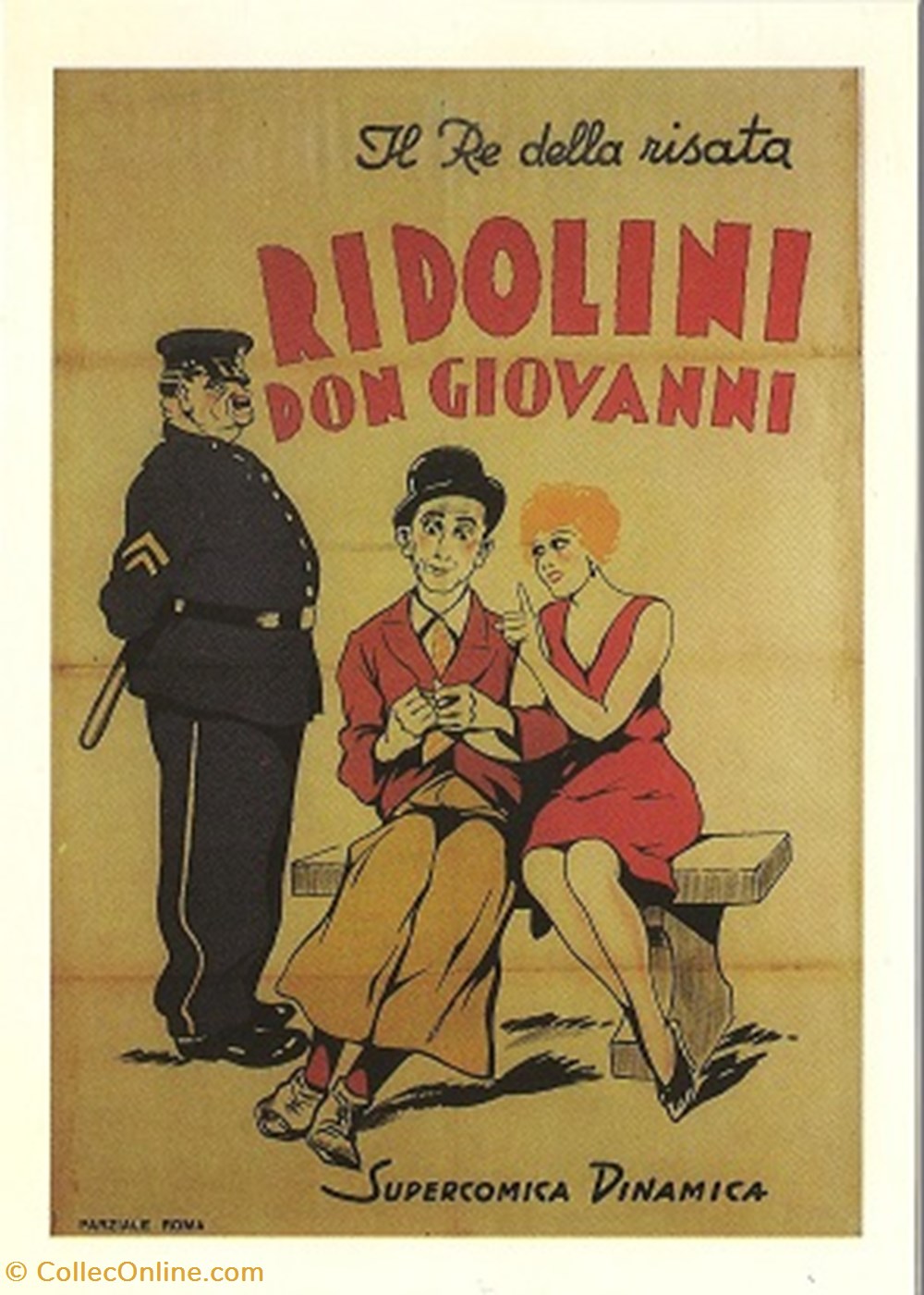 Ridolini Don Giovanni cartes postales autres ridolini don giovanni