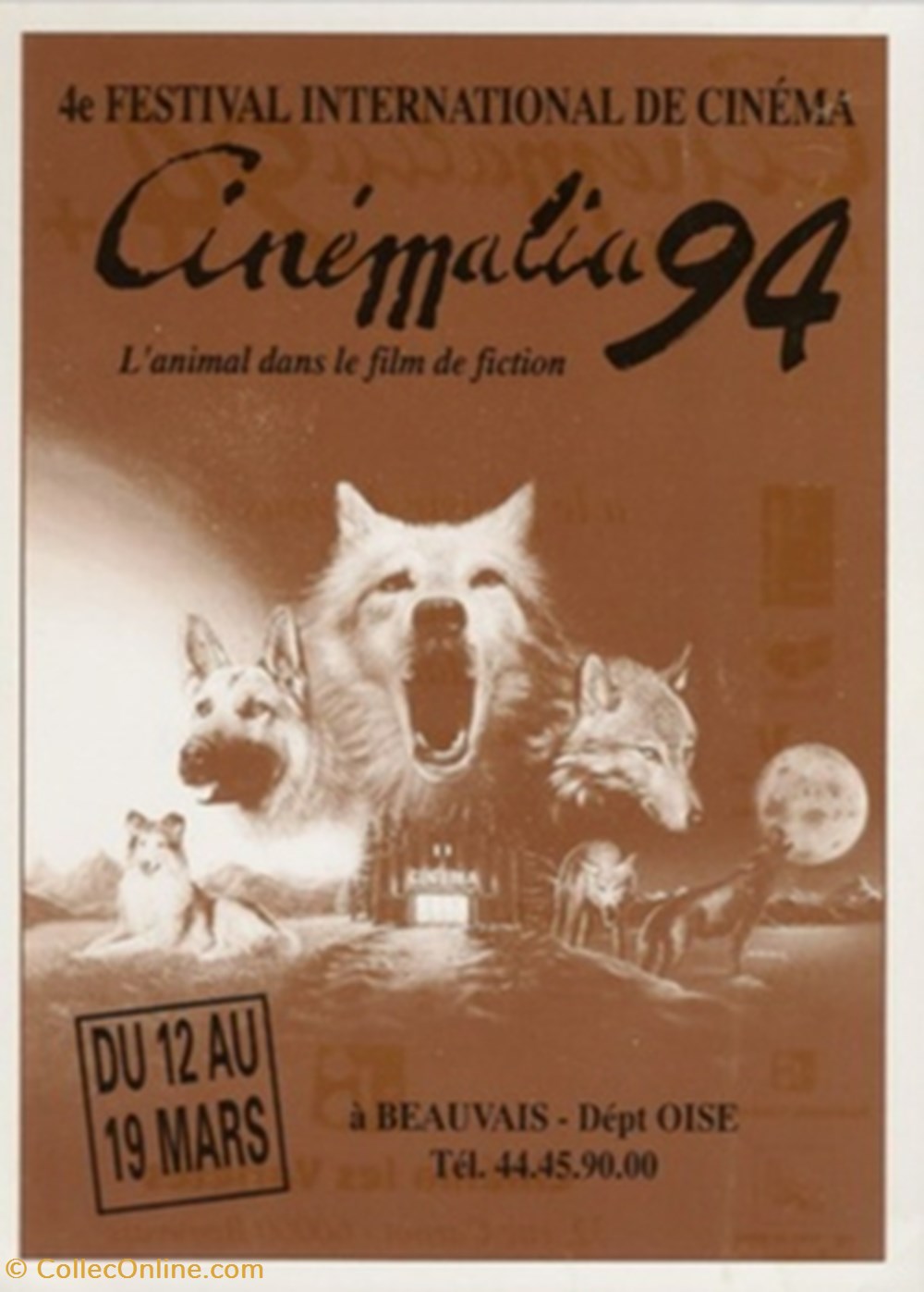 cartes postales autres beauvais festival international de cinema cinemalia 1994