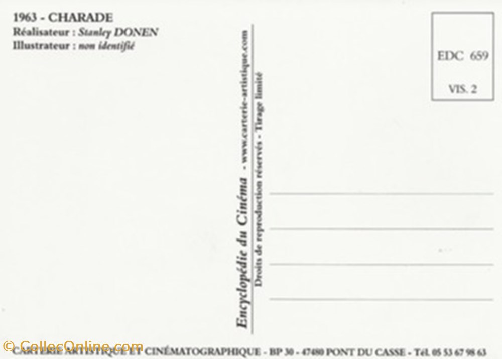 Charade cartes postales autres charade