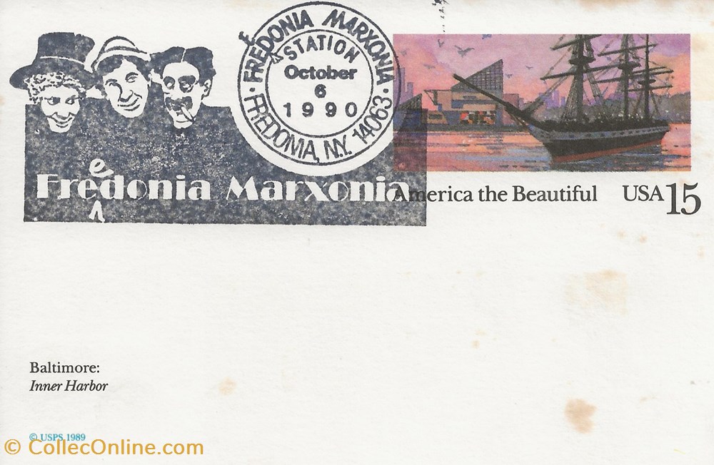 Fredonia (Etats-Unis) 1990 Fredonia Marxonia timbres fredonia etats unis 1990 fredonia marxonia