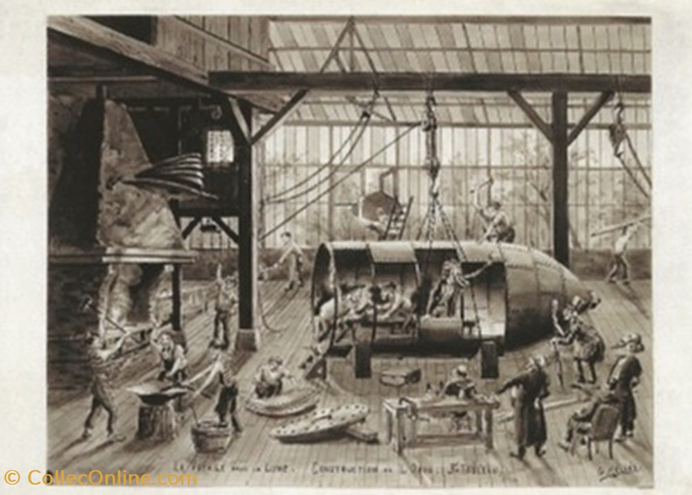 ZZ Méliès Le voyage dans la lune (1) cartes postales autres zz melies le voyage dans la lune 1