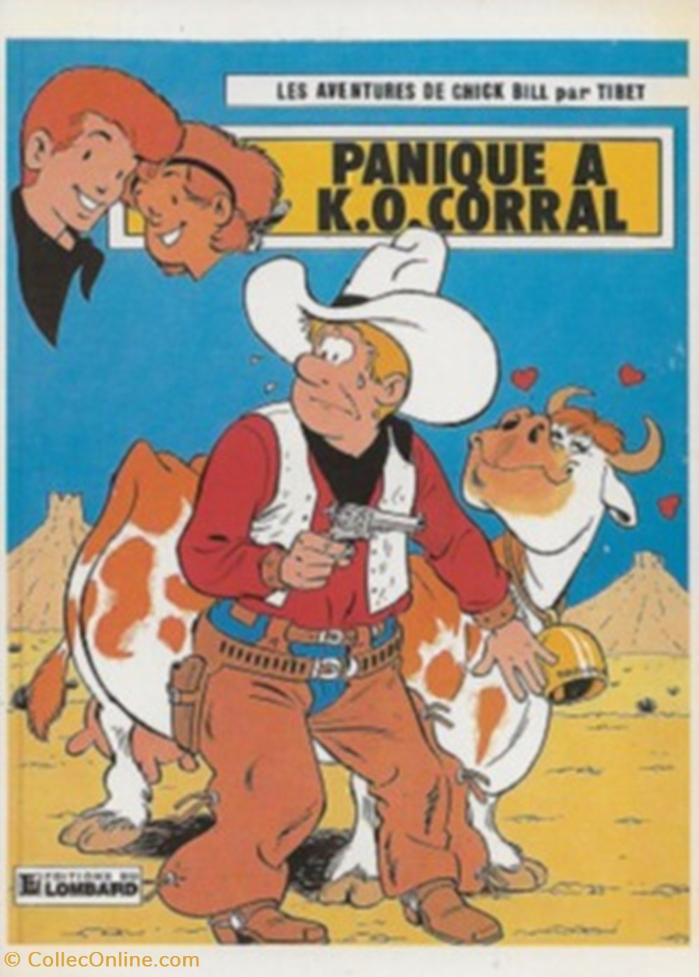 Chick Bill cartes postales bande dessinee chick bill