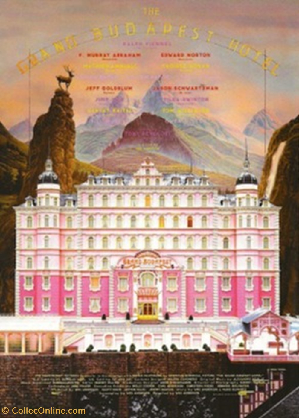 The grand Budapest hotel cartes postales autres the grand budapest hotel