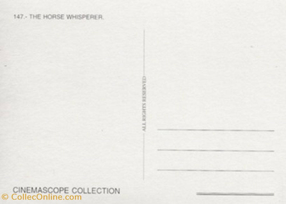 The horse whisperer 2 cartes postales autres the horse whisperer