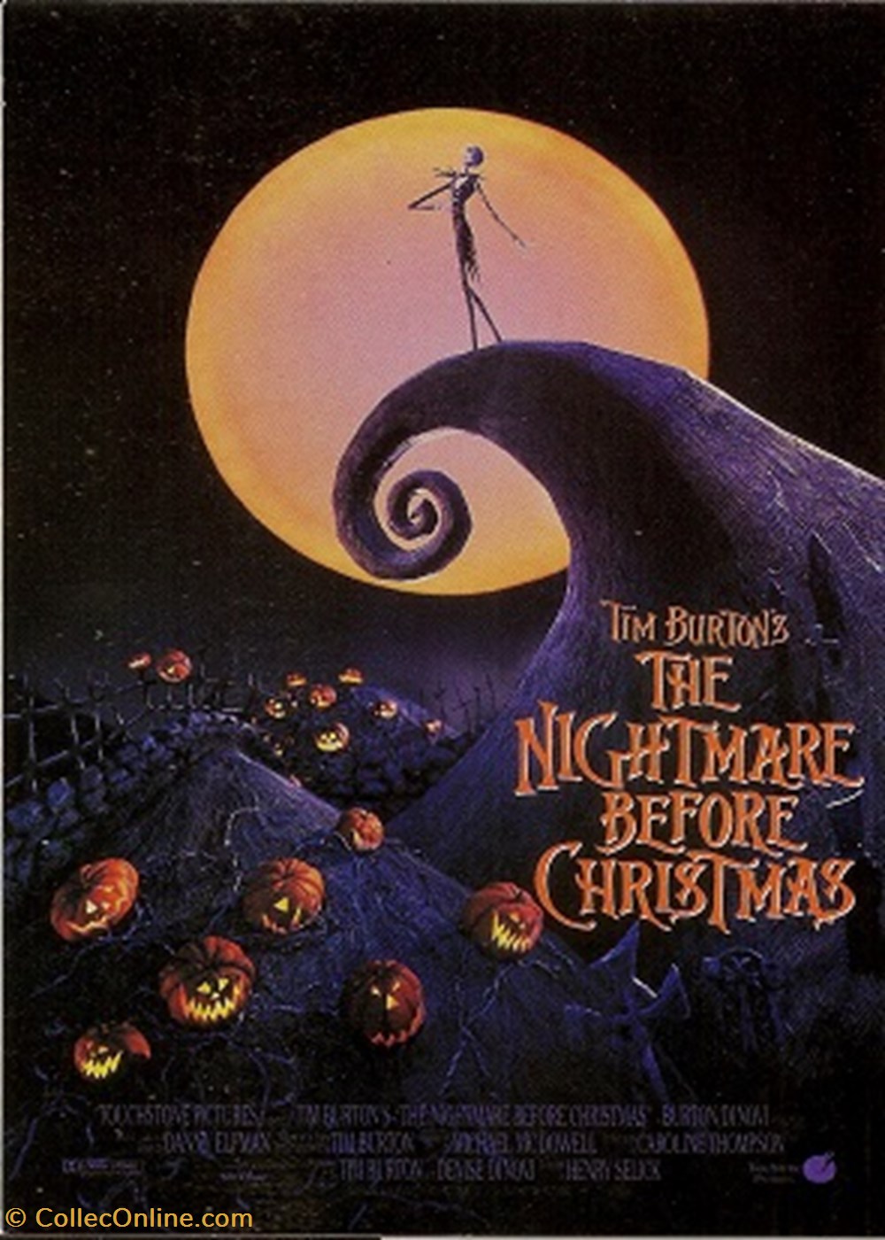 cartes postales autres the nightmare before christmas