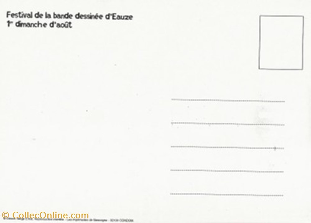 Eauze (32) 2004 cartes postales bande dessinee eauze 32 2004