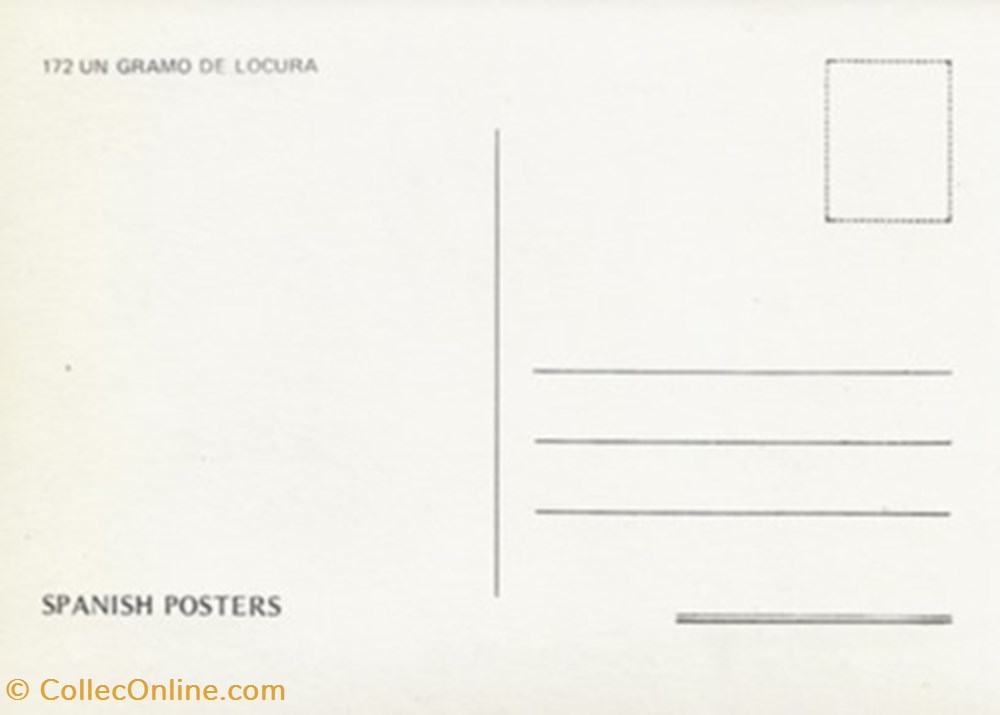 Un gramo de locura cartes postales autres un gramo de locura