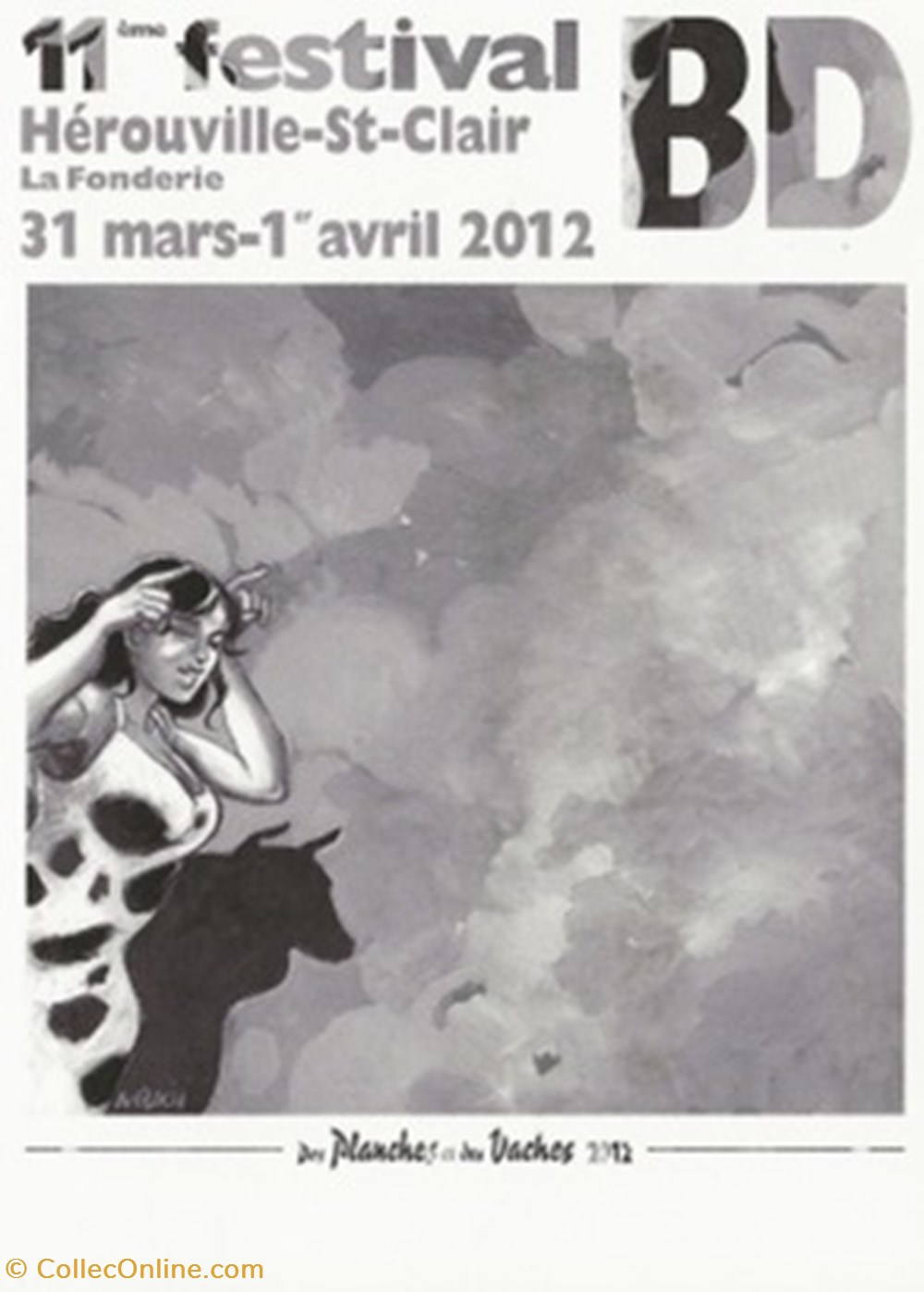 cartes postales bande dessinee herouville st clair 14 2012