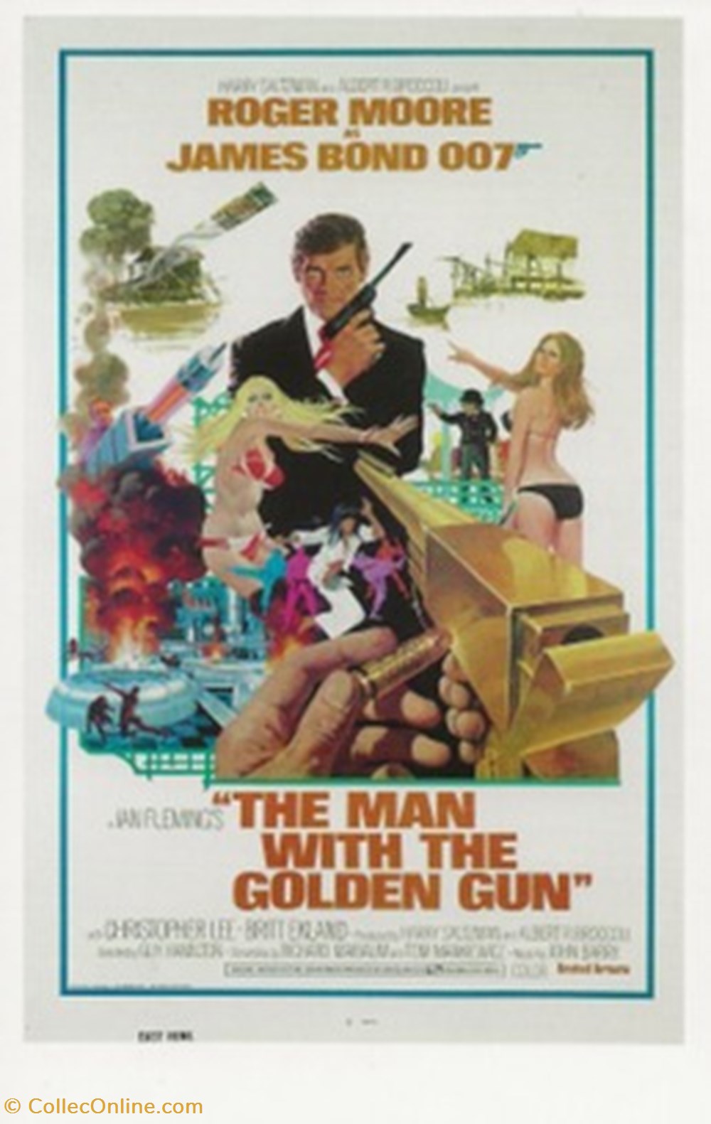 cartes postales autres the man with the golden gun