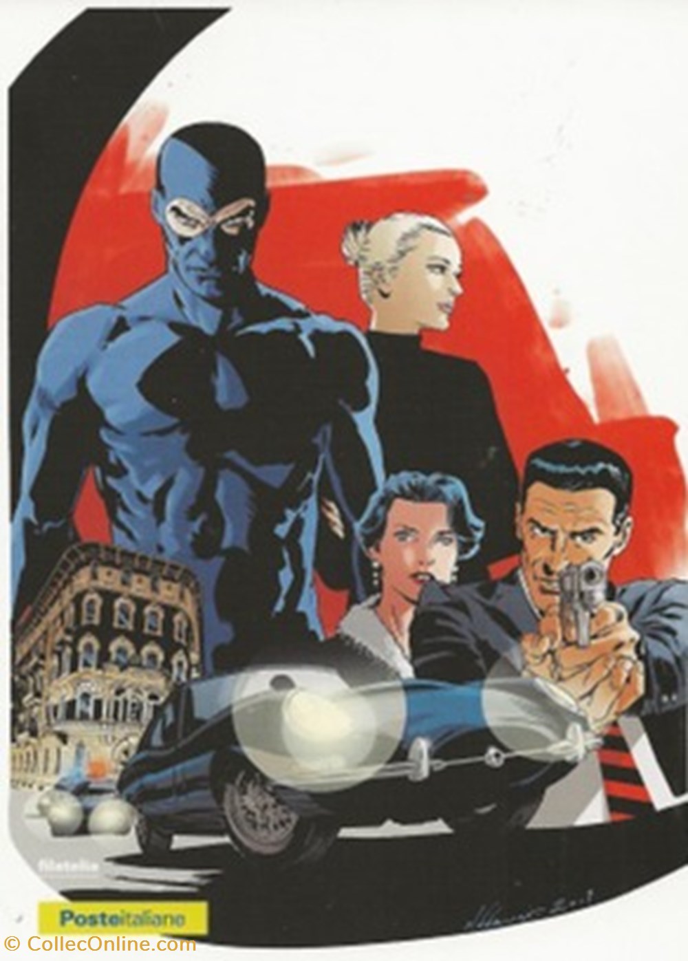 cartes postales bande dessinee milano italie 2022