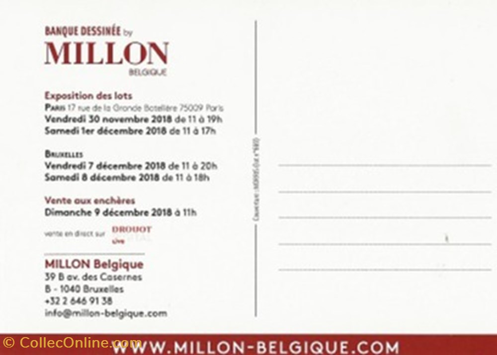 cartes postales bande banque dessinee 53 181209